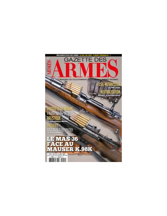 GAZETTE DES ARMES N¡551 - AVRIL 2022