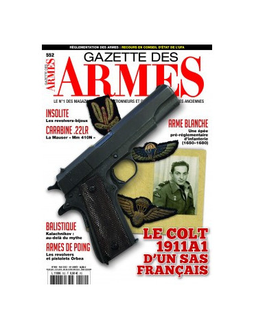 GAZETTE DES ARMES N¡552 - MAI 2022