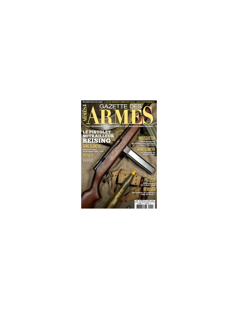 GAZETTE DES ARMES N¡555 - SEPTEMBRE 2022
