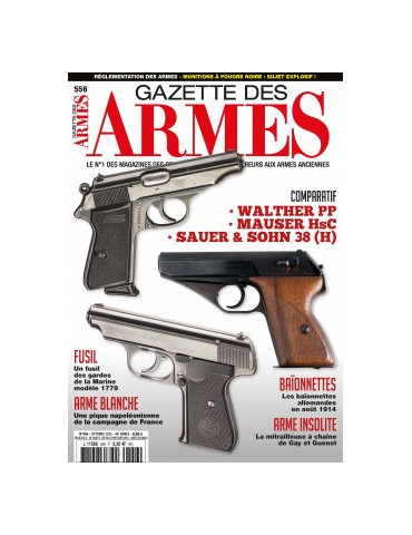 GAZETTE DES ARMES N¡556 - OCTOBRE 2022