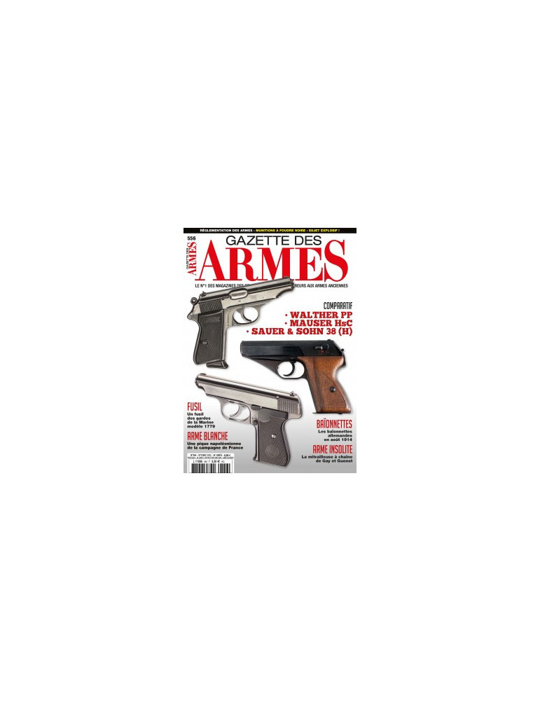 GAZETTE DES ARMES N¡556 - OCTOBRE 2022