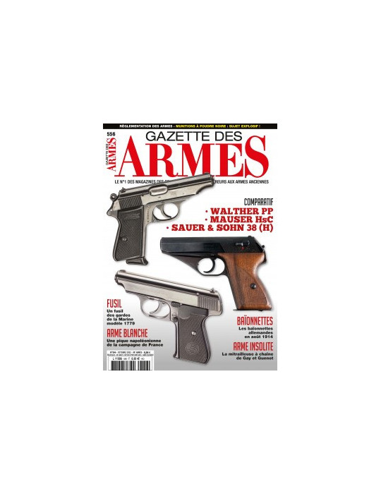 GAZETTE DES ARMES N¡556 - OCTOBRE 2022