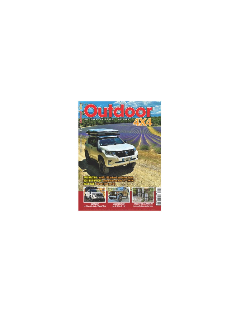 OUTDOOR 4X4 N¡21 - AOUT SEPTEMBRE 2022