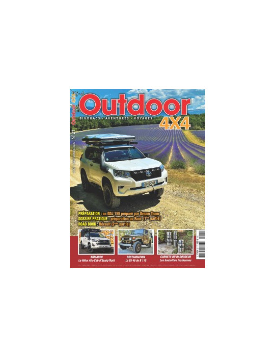 OUTDOOR 4X4 N¡21 - AOUT SEPTEMBRE 2022