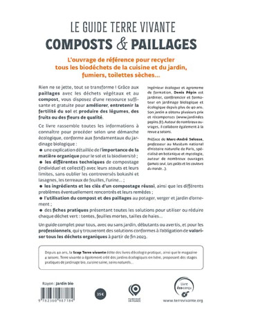 LE GUIDE TERRE VIVANTE COMPOSTS & PAILLAGES