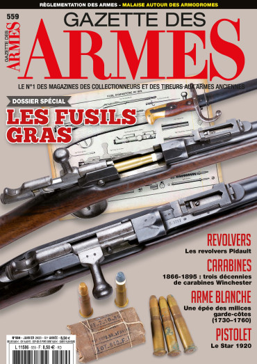 GAZETTE DES ARMES N°559 - JANVIER 2023