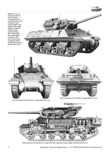 M10 AND M10A1 TANK DESTROYERS Tankograd TM N°6028