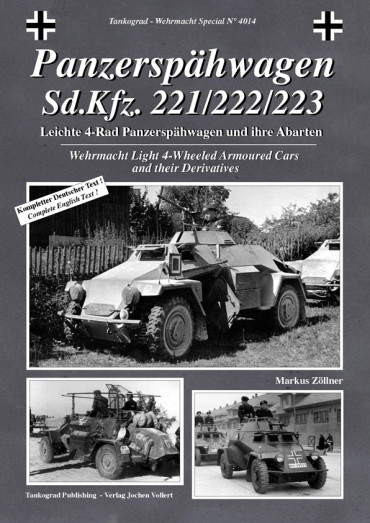 PANZERSPÄHWAGEN SD.KFZ. 221/222/223 -  TANKOGRAD WEHRMACHT SPECIAL N° 4014