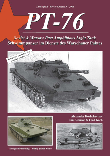 PT-76 SOVIET & WARSAW PACT AMPHIBIOUS LIGHT TANK - TANKOGRAD SOVIET SPECIAL N° 2006