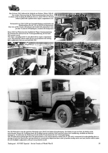 SOVIET TRUCKS OF WORLD WAR 2 - TANKOGRAD SOVIET SPECIAL N° 2007