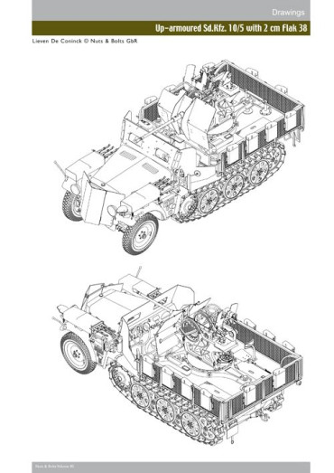 NUTS & BOLTS VOLUME 45 : Sd.Kfz. 10 - leichter Zugkraftwagen 1 ton and variants