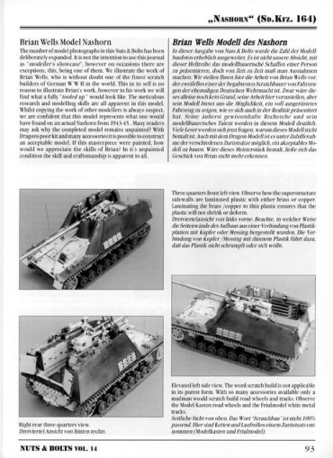 NUTS & BOLTS VOLUME 14 : Pz.Jäger Nashorn & 8,8 Pak 43/41 - Sd.Kfz. 164