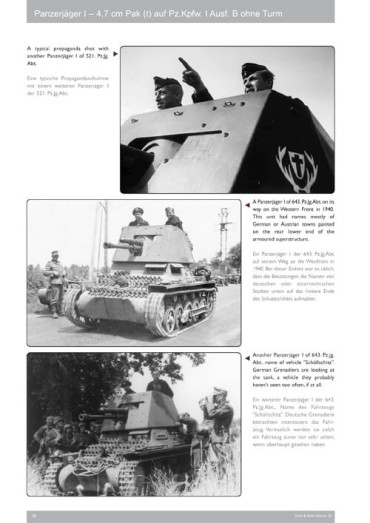 NUTS & BOLTS VOLUME 23: PANZERJÄGER I 4,7 cm Pak (t) auf Pz. Kpfw. I Ausf. B ohne Turm (Sd.Kfz. 101) "Ente"