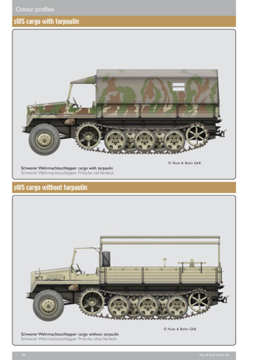 NUTS & BOLTS VOLUME 41: Büssings schwerer Wehrmachtschlepper (sWS), armored and unarmored variants