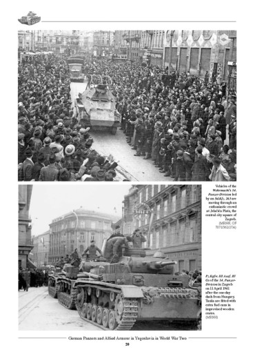 GERMAN PANZERS AND ALLIED ARMOUR IN YUGOSLAVIA IN WORLD WAR TWO