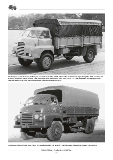 BRITISH MILITARY TRUCKS OF THE COLD WAR