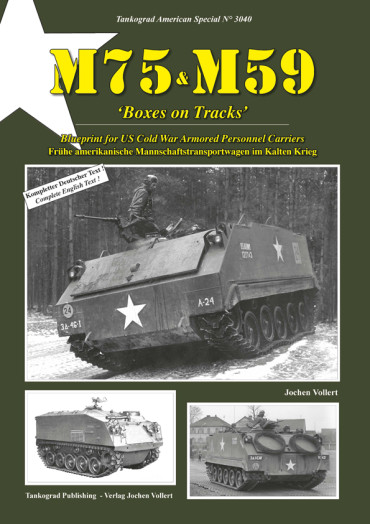 M75 & M59 - BOXES ON TRACKS  TANKOGRAD AMERICAN SPECIAL N°3040