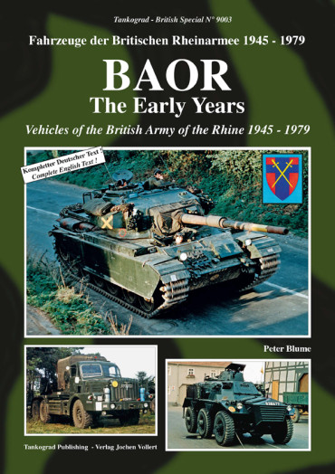 BAOR THE EARLY YEARS - TANKOGRAD BRITISH SPECIAL N°9003