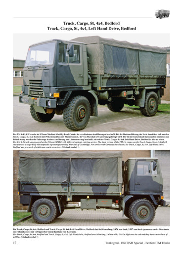 BEDFORD TM  - TANKOGRAD BRITISH SPECIAL N°9029