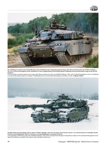 BRITISH FORCES GERMANY   TANKOGRAD - BRITISH SPECIAL N° 9030