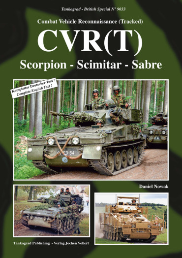 CVR(T) SCORPION - SCIMITAR -SABRE TANKOGRAD - BRITISH SPECIAL N° 9033