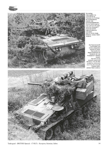 CVR(T) SCORPION - SCIMITAR -SABRE TANKOGRAD - BRITISH SPECIAL N° 9033