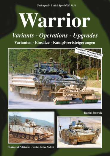 WARRIOR - Variants - Operations - Upgrades   TANKOGRAD - BRITISH SPECIAL N° 9036