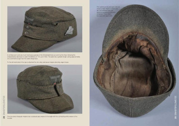 EINHEITSFELDMÜTZE: A pictorial study of the German visored field cap by Daniel Fisher & Oliver Lock.