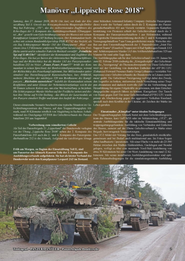 PANZER BRIGADE BUNDESWEHR - TANKOGRAD PANZER MANÖVER 02