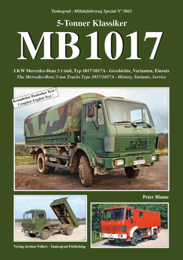 MB 1017 5-TONNER KLASSIKER - TANKOGRAD MILITÄRFAHRZEUG SPEZIAL N° 5063