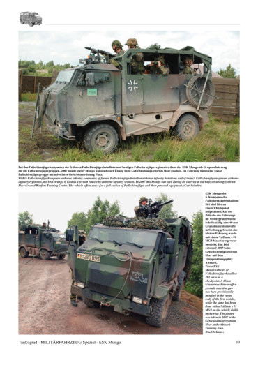 ESK MUNGO TANKOGRAD - MILITÄRFAHRZEUG SPEZIAL N° 5065