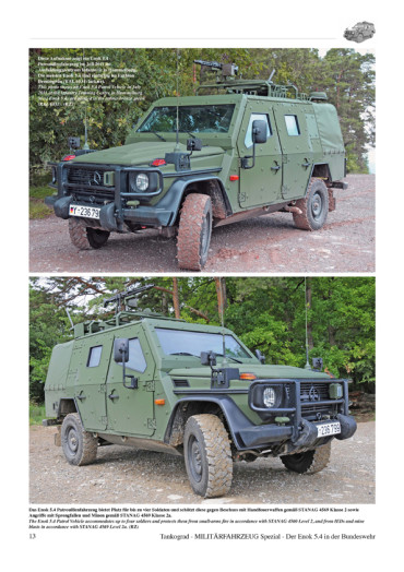 ENOK 5.4  TANKOGRAD MILITÄRFAHRZEUG SPEZIAL N° 5088
