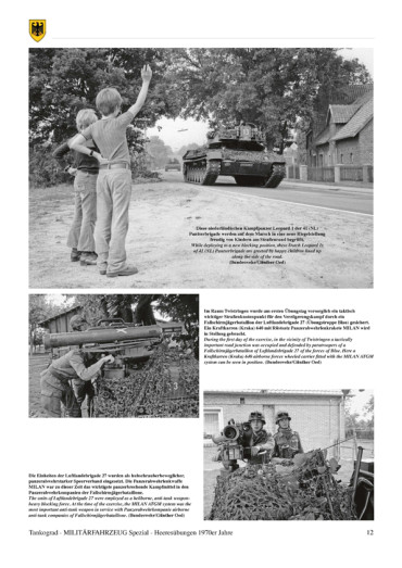 HEERESÜBUNGEN 1970er JAHRE TANKOGRAD - MILITÄRFAHRZEUG SPEZIAL N° 5089