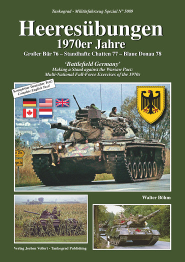 HEERESÜBUNGEN 1970er JAHRE TANKOGRAD - MILITÄRFAHRZEUG SPEZIAL N° 5089