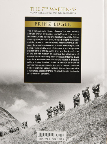 The 7th Waffen-SS Volunteer Gebirgs (Mountain) Division Prinz Eugen : an Illustrated History