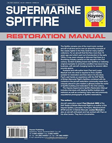 SUPERMARINE SPITFIRE RESTORATION MANUAL
