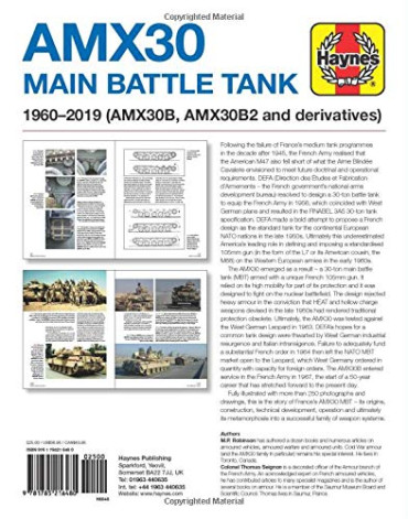 AMX-30 MAIN BATTLE TANK 1960-2019