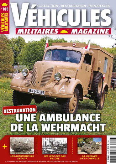 VEHICULES MILITAIRES N°108 - DECEMBRE 2022 JANVIER 2023