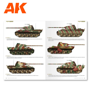 1945 GERMAN COLORS - CAMOUFLAGE PROFILE GUIDE