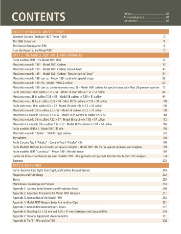 The Model 1891 Carcano rifle - A Detailed Developmental & Production History