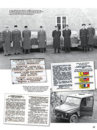 AU COEUR DE LA GUERRE FROIDE - LA MISSION MILITAIRE DE POSTDAM 1947-1989