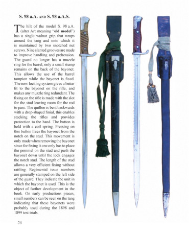 THE GERMAN BAYONET 1898 - 1945