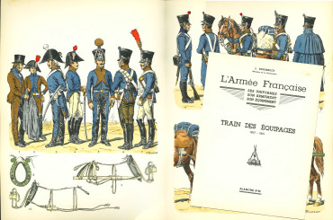 Planche Lucien Rousselot N°90 - Train des Equipages 1807-1815