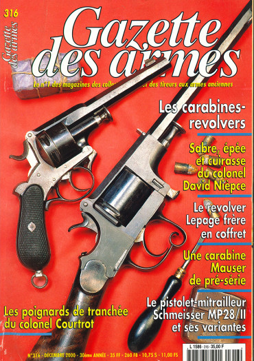 Numer Gazette des armes 316