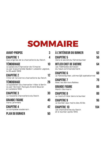 HS RHE N°3 - DANS LE BUNKER D'HITLER