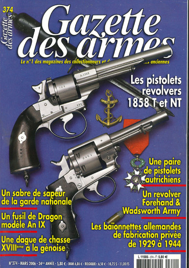 NUMERO GAZETTE DES ARMES 374