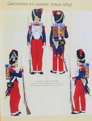 GRENADIERS ET VOLTIGEURS DE LA GARDE IMPERIALE DE NAPOLEON III