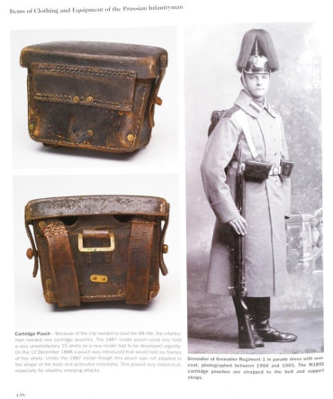 THE GERMAN INFANTRY FROM 1871 TO 1914 : UNIFORMS AND EQUIPMENT