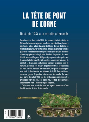 LA TÊTE DE PONT DE L'ORNE JUIN-AOÛT 1944