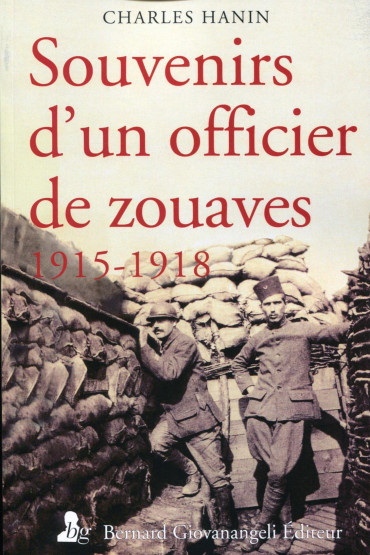 SOUVENIRS D'UN OFFICIER DE ZOUAVES 1915-1918